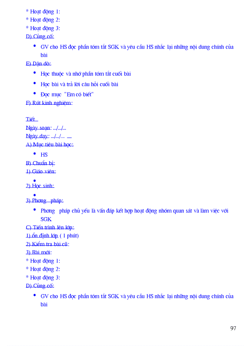 image for page Giáo án đầy đủ chọn lọc