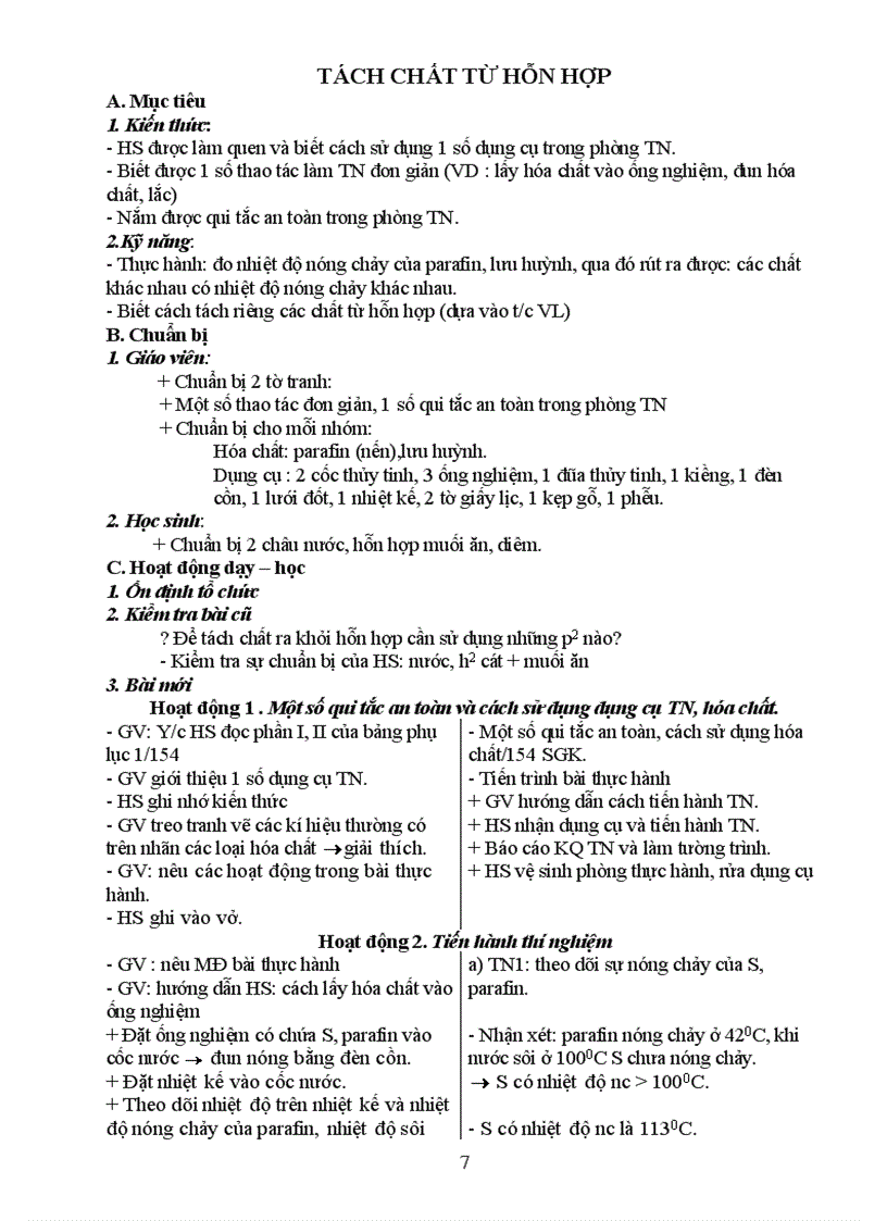 image for page Giáo án hóa 8 rất hay