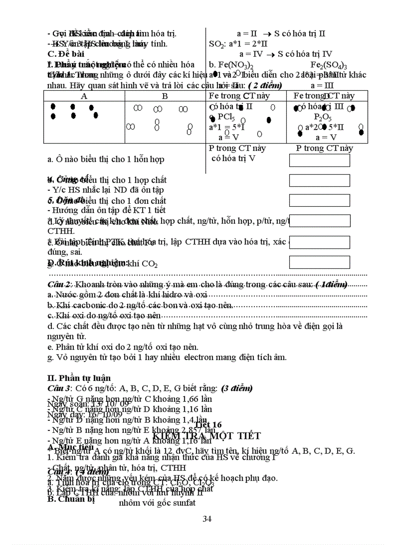 image for page Giáo án hóa 8 rất hay