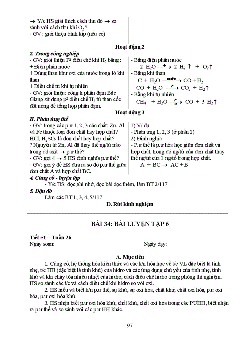 image for page Giáo án hóa 8 rất hay