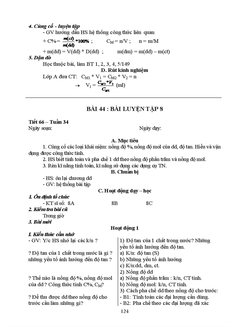 image for page Giáo án hóa 8 rất hay