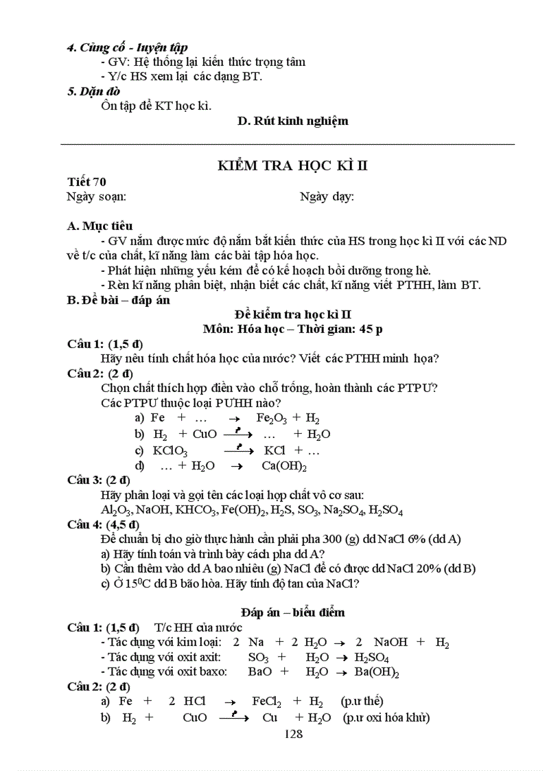 image for page Giáo án hóa 8 rất hay