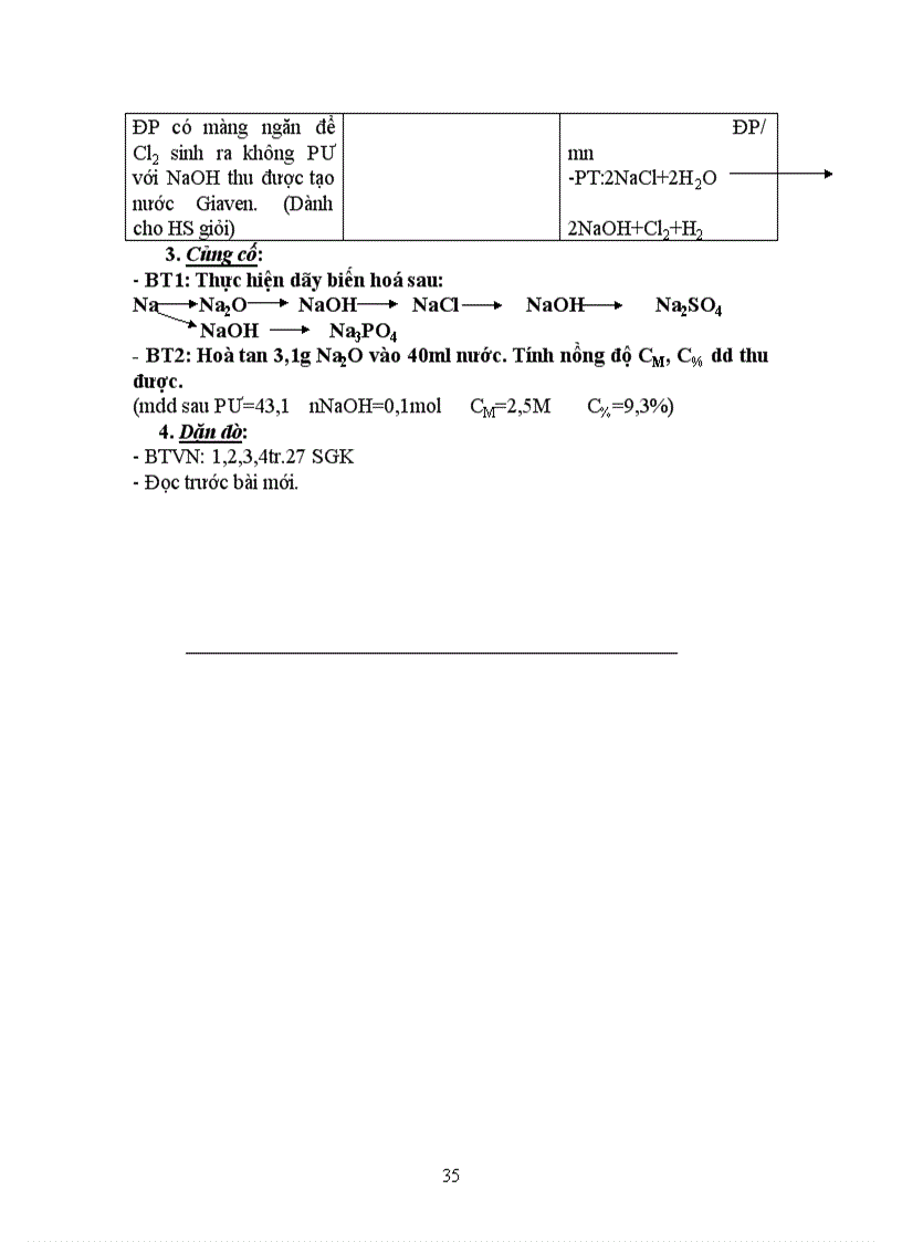 image for page Giáo án hóa hoc 9 hoc kì II đã sửa ngon lắm