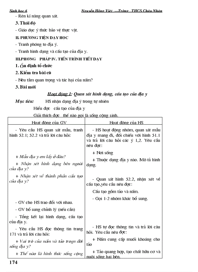 image for page Giao an sinh 6 da sua