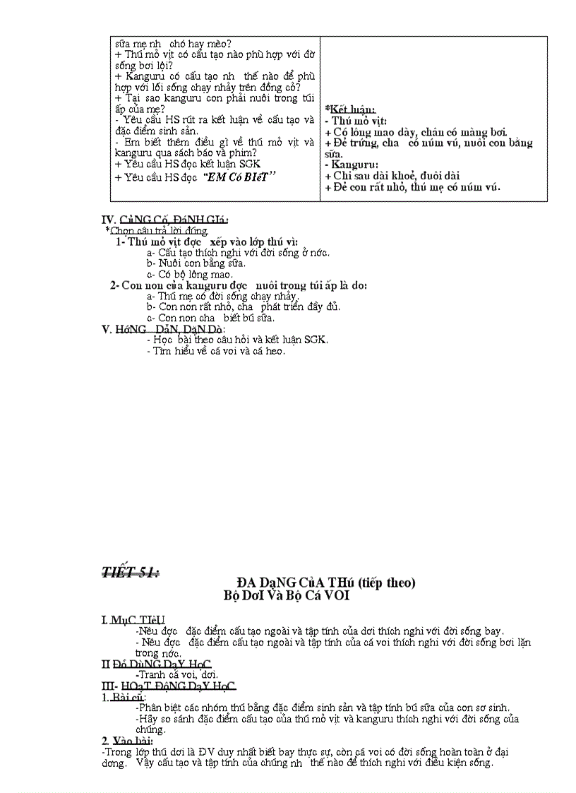 image for page Giao an Sinh 7 Co tich Hop MT