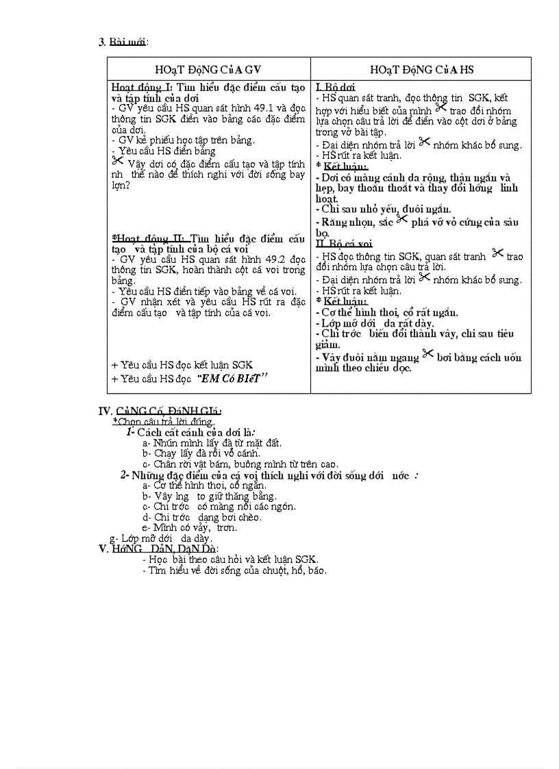 image for page Giao an Sinh 7 Co tich Hop MT