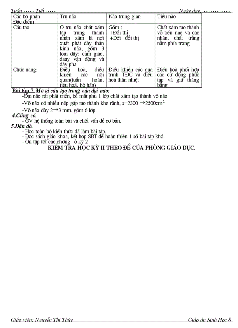 image for page Giao an sinh 8 4 cot