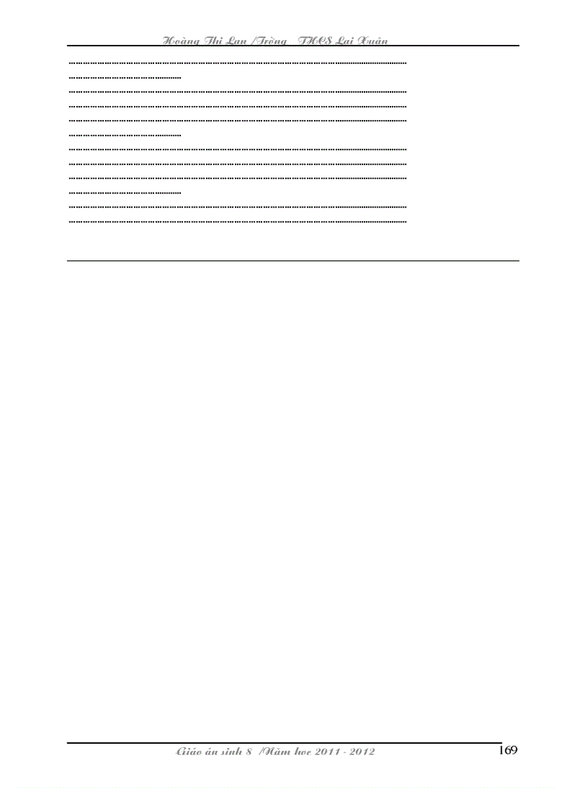 image for page Giao an sinh 8 chuan NHAT Bai du thi