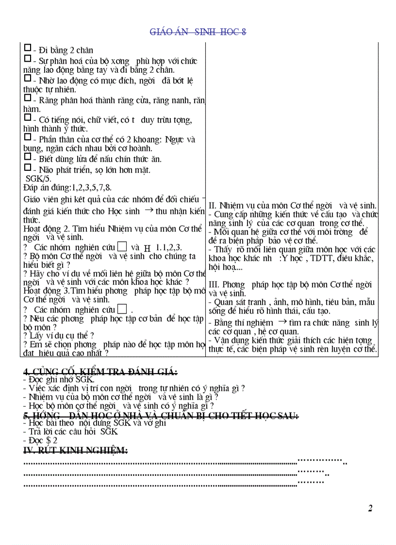 image for page GIÁO ÁN SINH 8 HK I đang sử dụng tốt