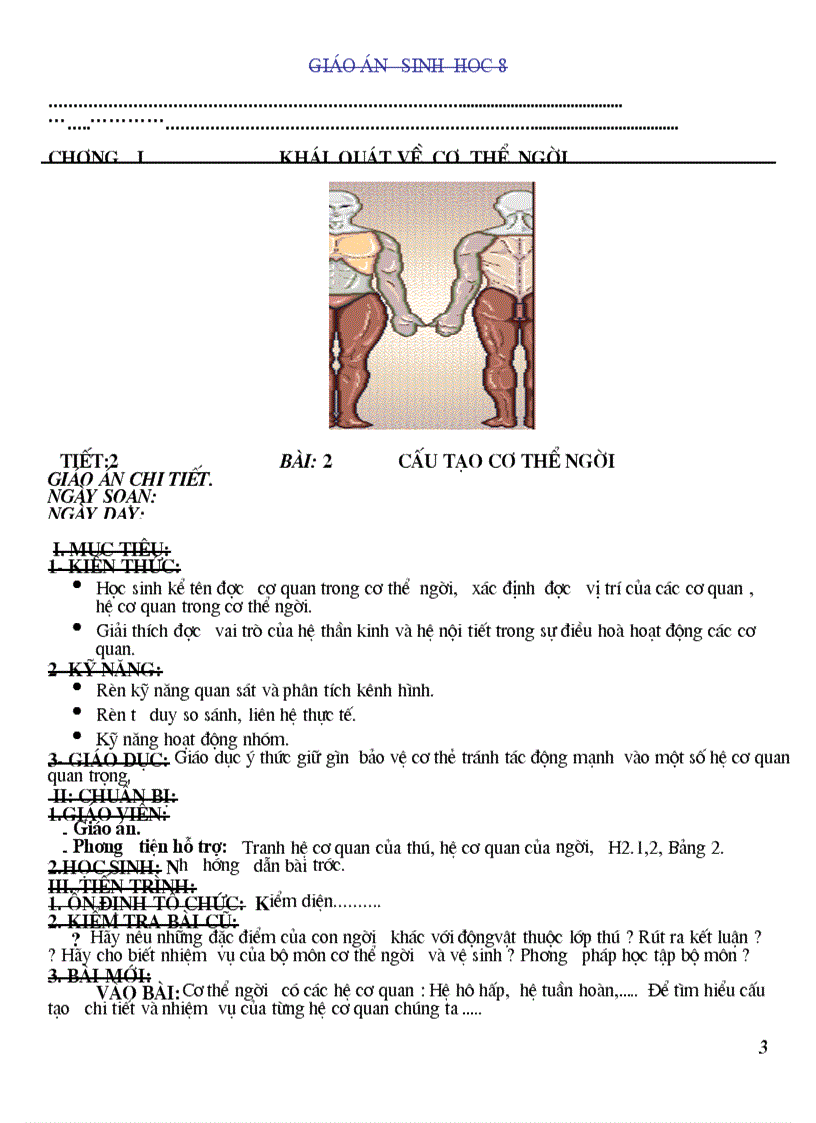 image for page GIÁO ÁN SINH 8 HK I đang sử dụng tốt