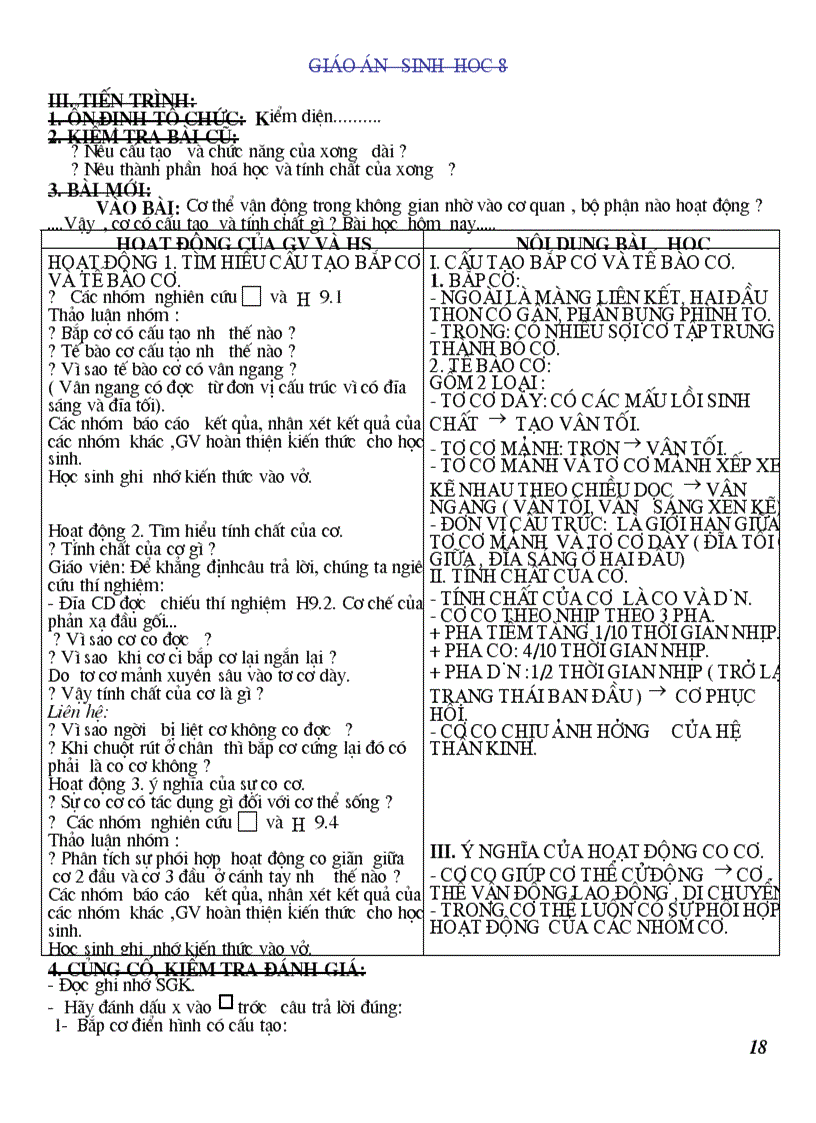 image for page GIÁO ÁN SINH 8 HK I đang sử dụng tốt
