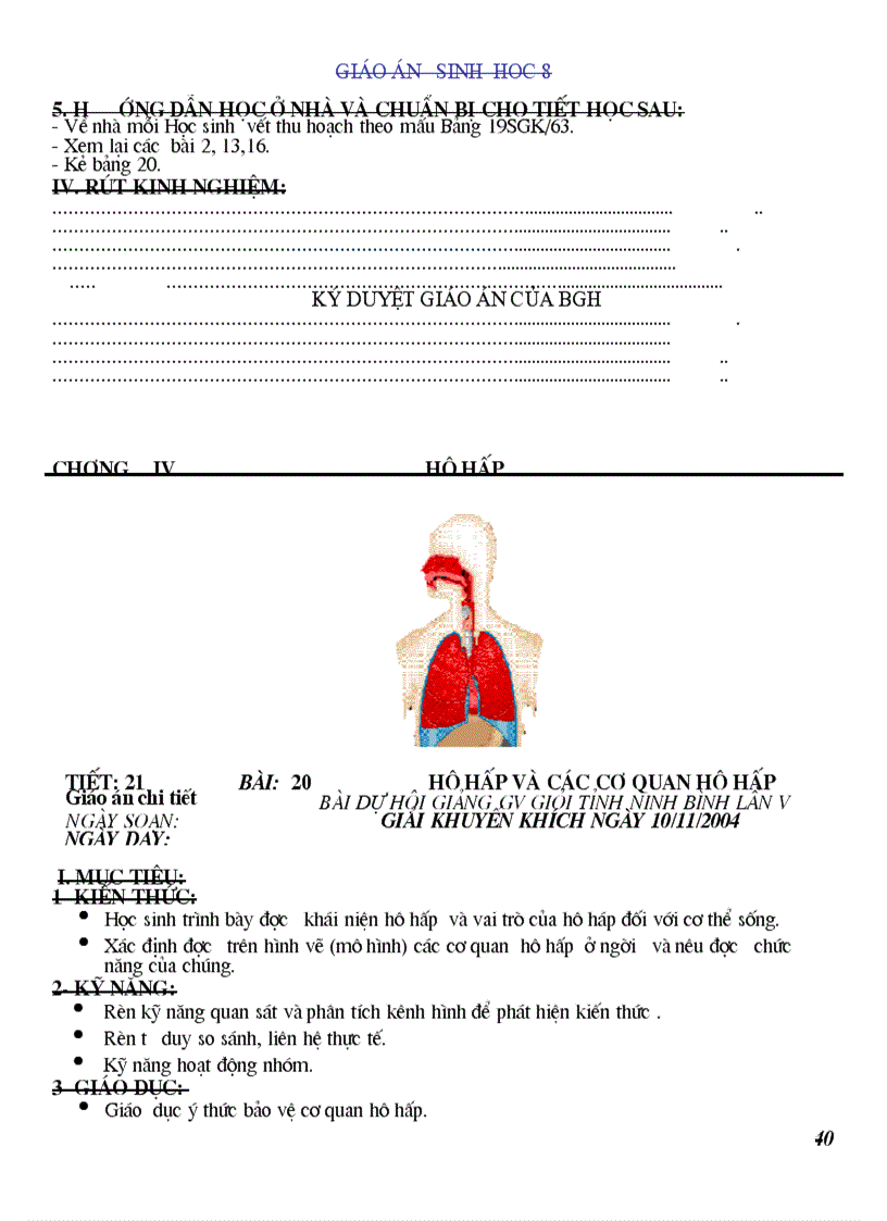 image for page GIÁO ÁN SINH 8 HK I đang sử dụng tốt