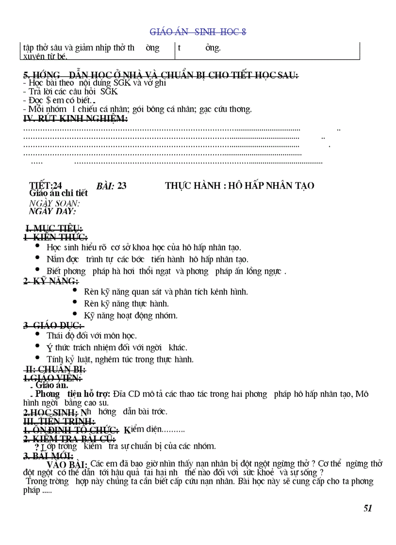 image for page GIÁO ÁN SINH 8 HK I đang sử dụng tốt