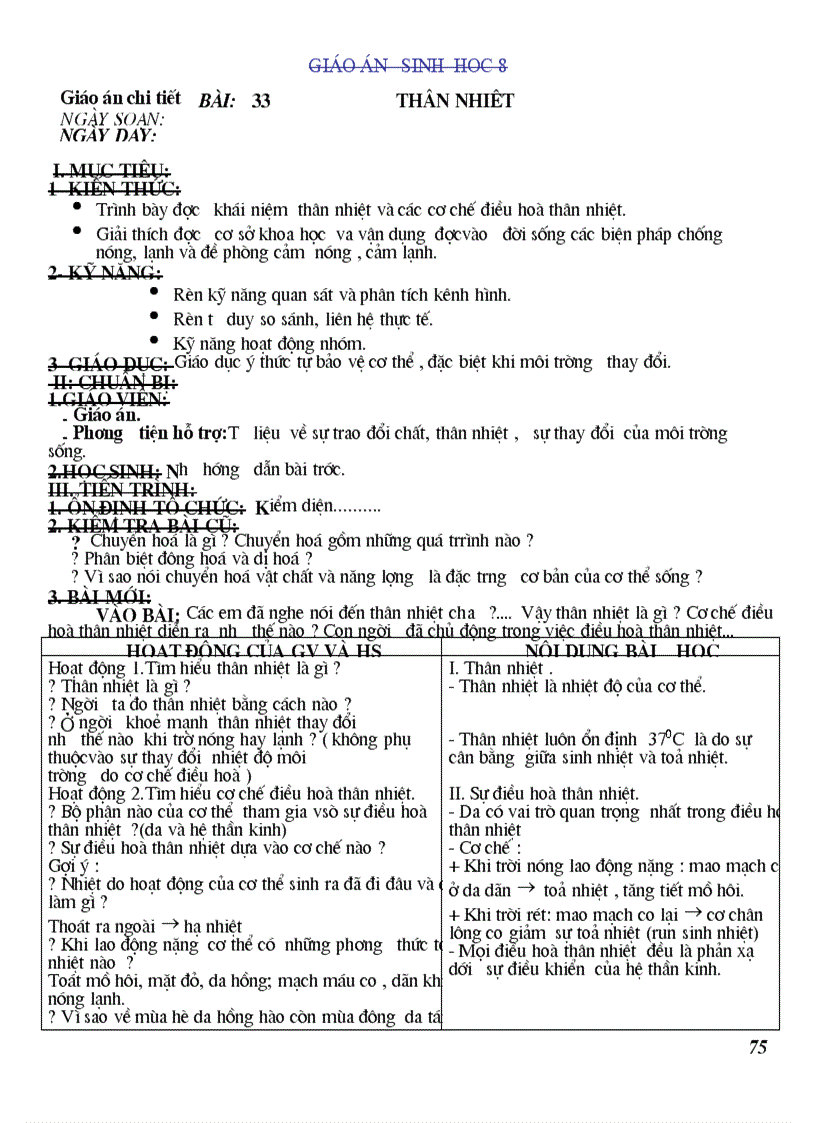 image for page GIÁO ÁN SINH 8 HK I đang sử dụng tốt