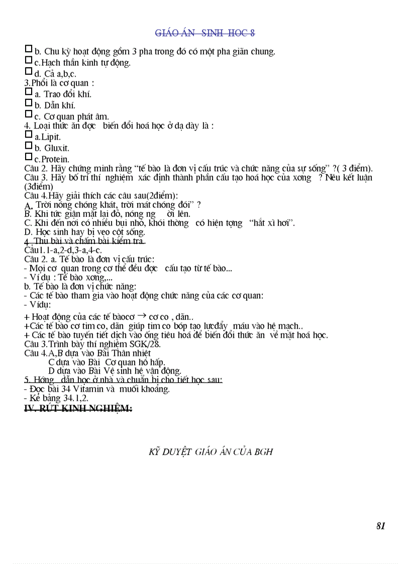 image for page GIÁO ÁN SINH 8 HK I đang sử dụng tốt