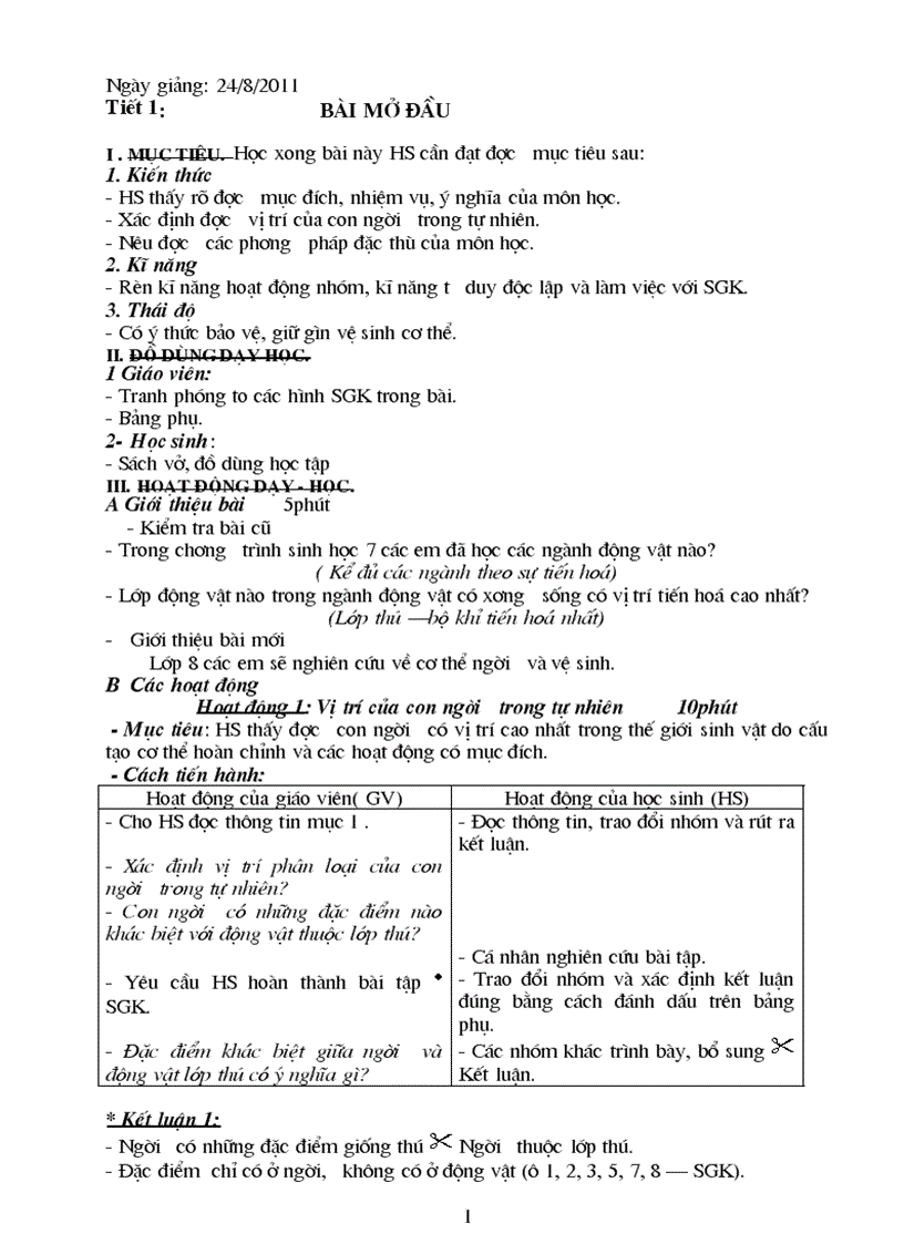 image for page Giao an Sinh 8 K1 Chien