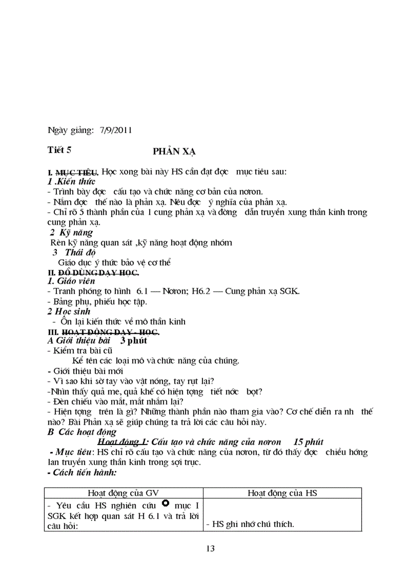 image for page Giao an Sinh 8 K1 Chien