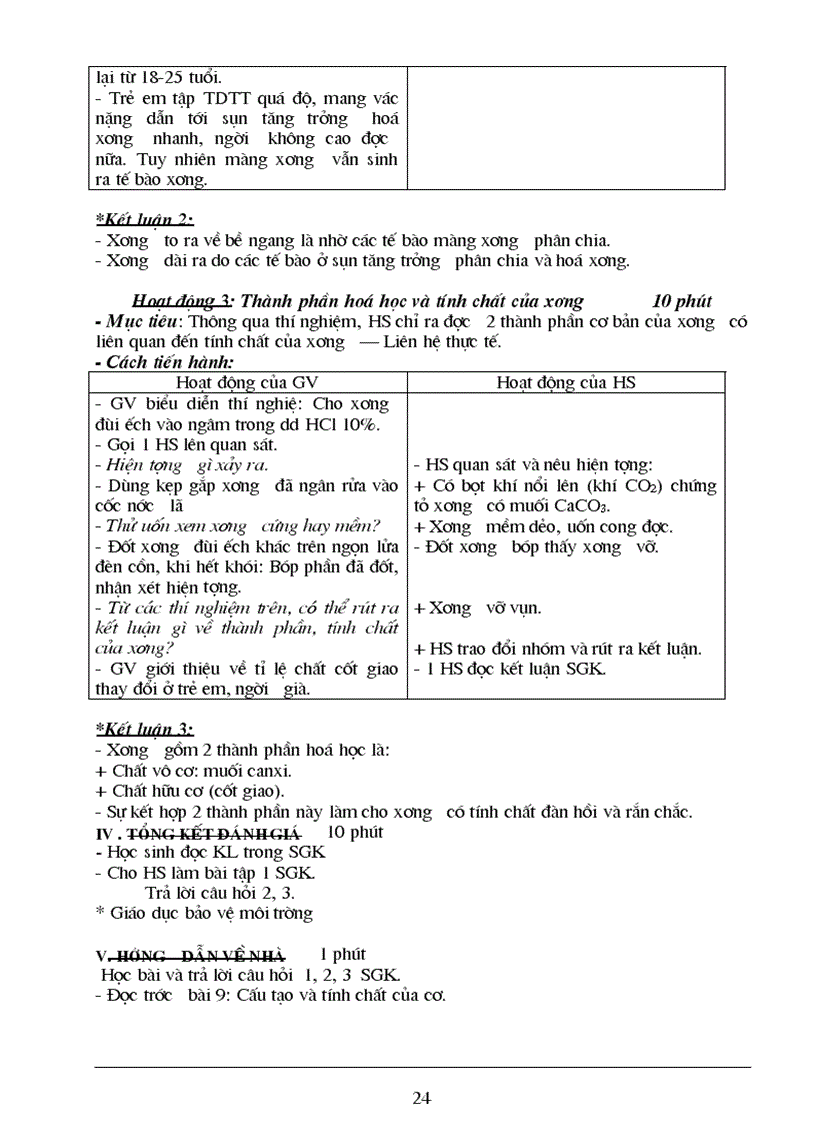 image for page Giao an Sinh 8 K1 Chien