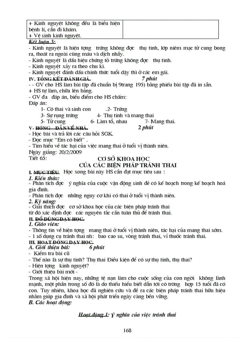 image for page Giao an Sinh 8 K1 Chien