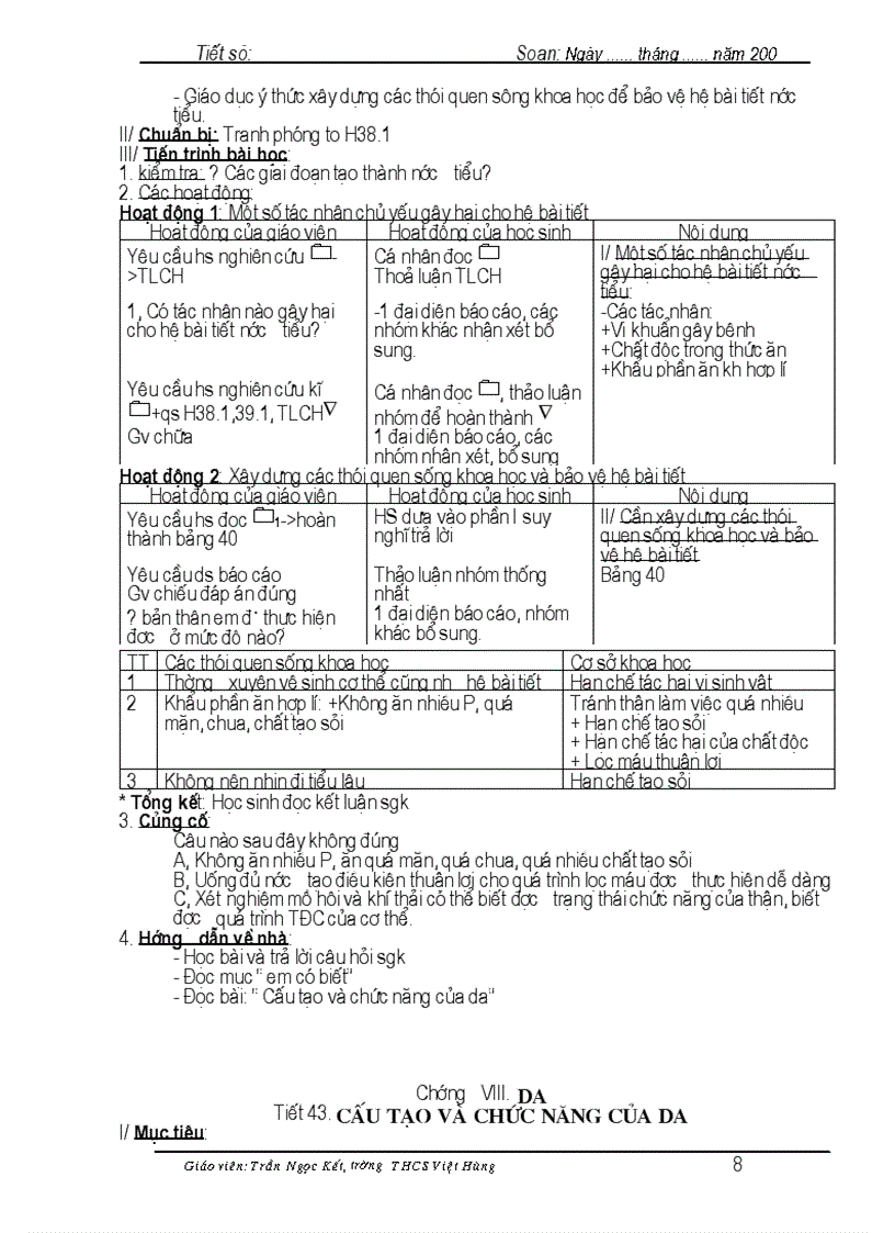 image for page Giao An Sinh 8 ky II 3 cot