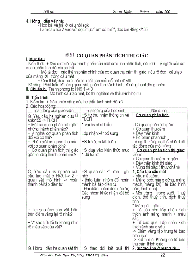 image for page Giao An Sinh 8 ky II 3 cot