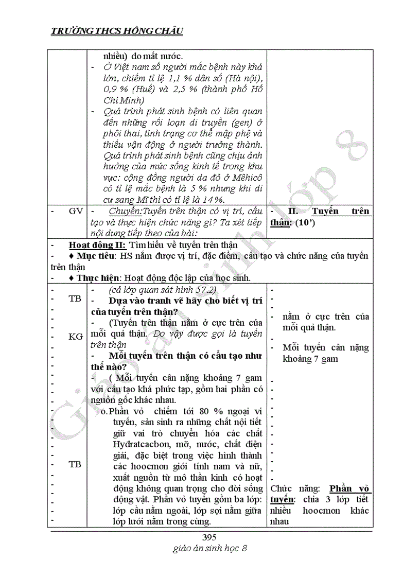 image for page Giáo án sinh 8 Mình thấy dùng được