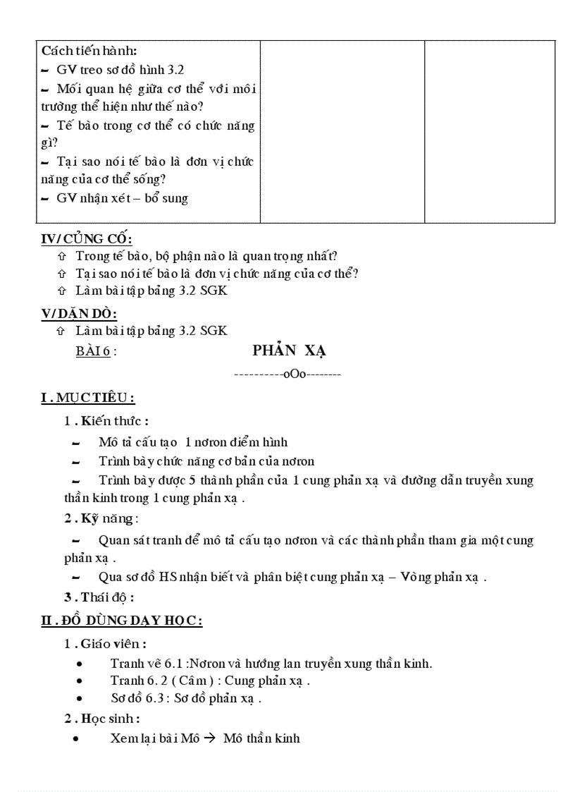 image for page Giao an sinh 8 theo chuan ktkn