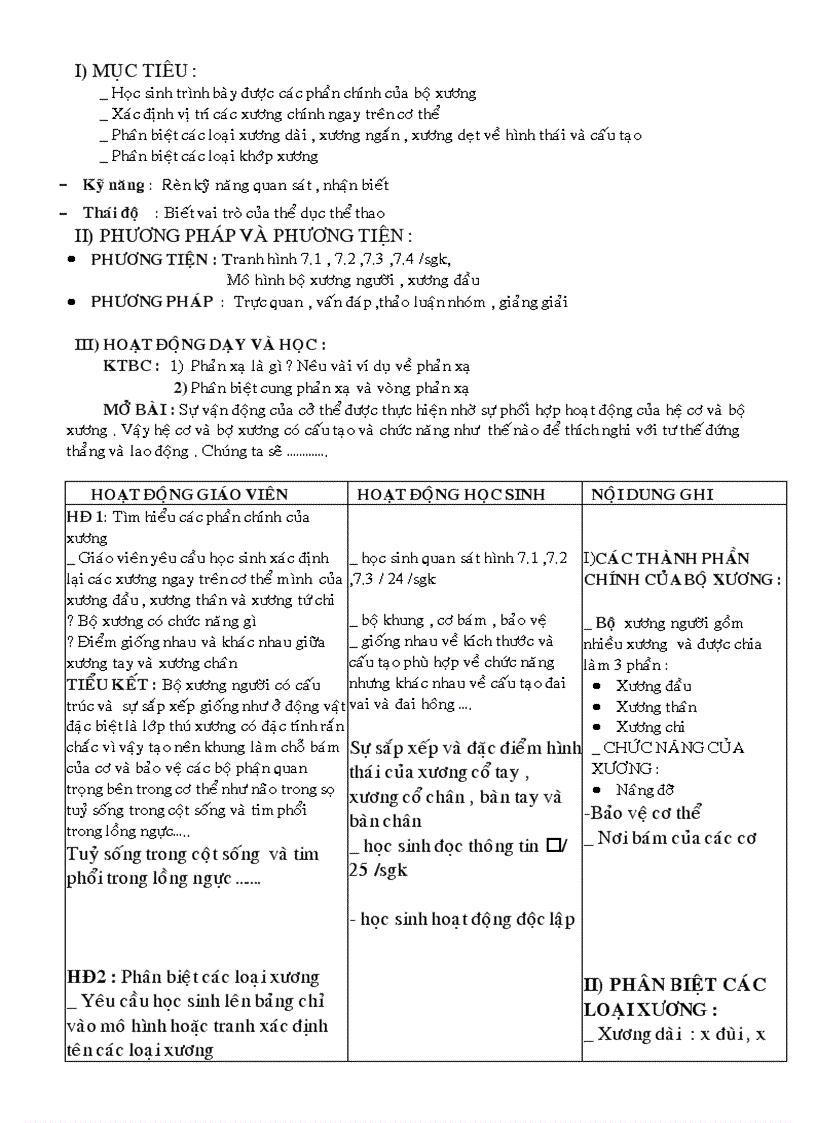 image for page Giao an sinh 8 theo chuan ktkn