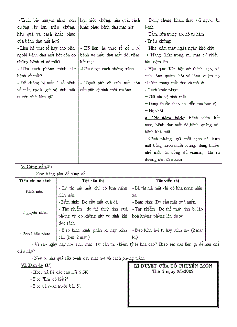 image for page Giáo án sinh 8 tiết 51 52