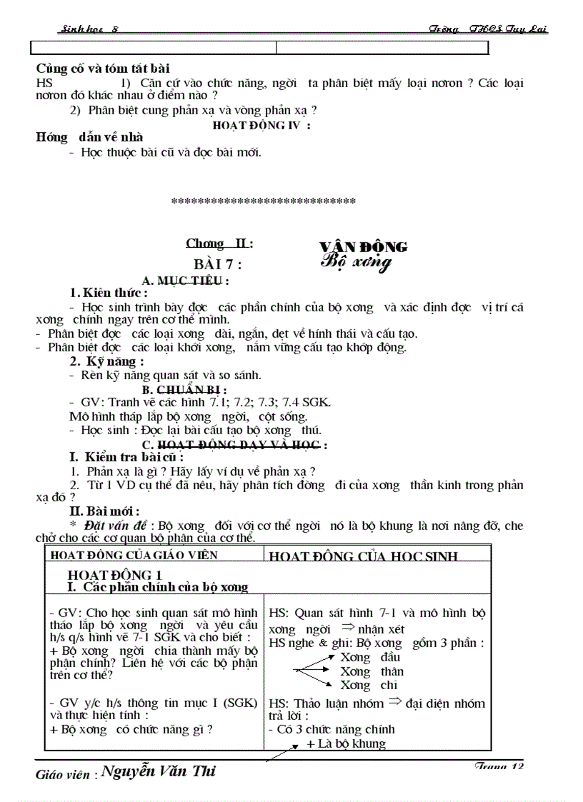 image for page Giao an sinh 8 tron bo chi tiet