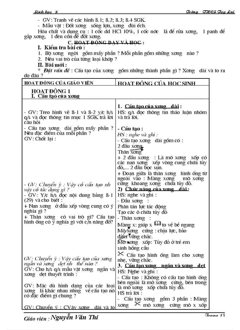 image for page Giao an sinh 8 tron bo chi tiet