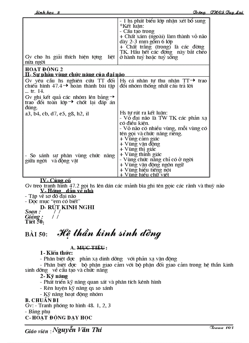 image for page Giao an sinh 8 tron bo chi tiet