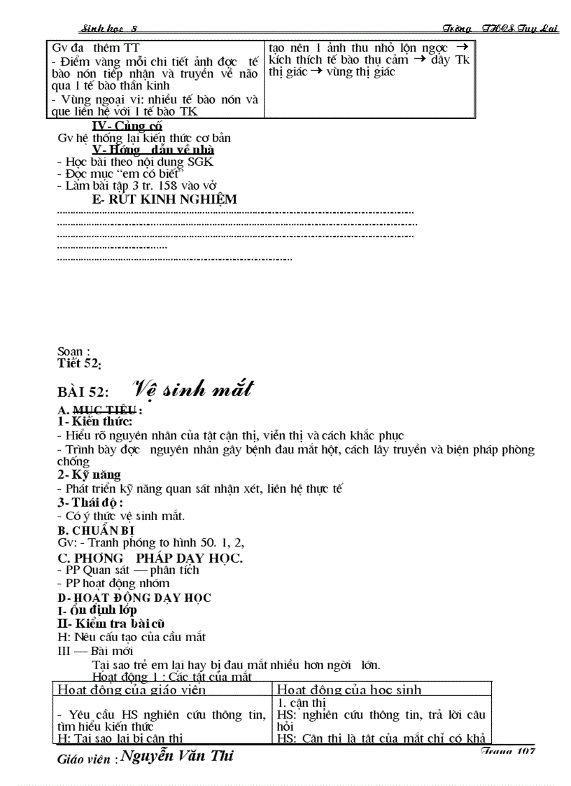 image for page Giao an sinh 8 tron bo chi tiet