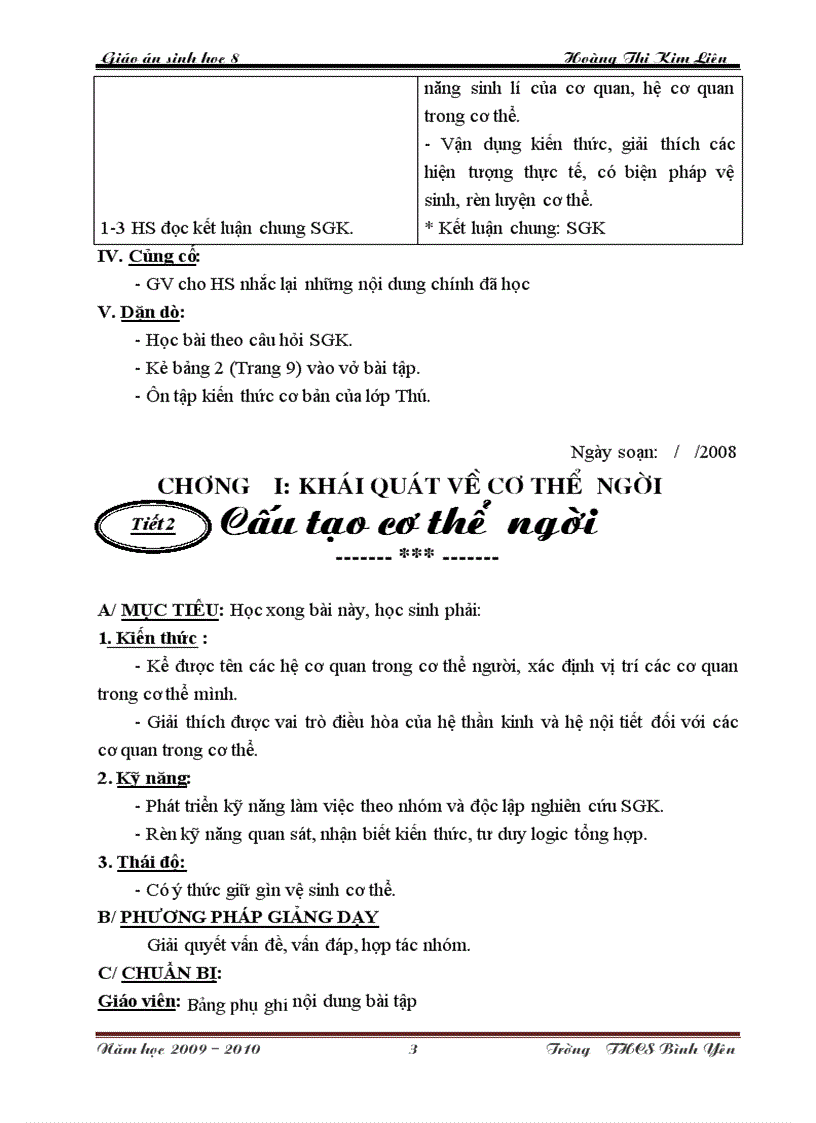 image for page Giao an sinh 8 tron bo cuc chuan