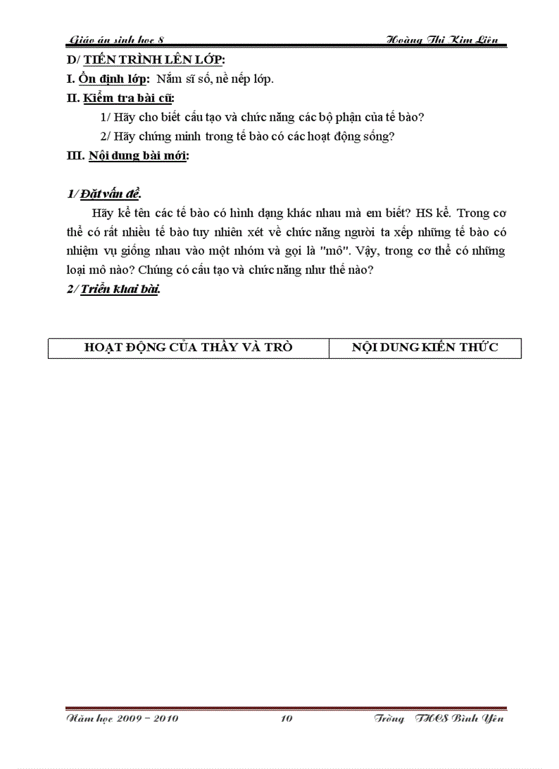 image for page Giao an sinh 8 tron bo cuc chuan