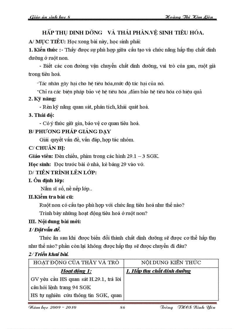 image for page Giao an sinh 8 tron bo cuc chuan