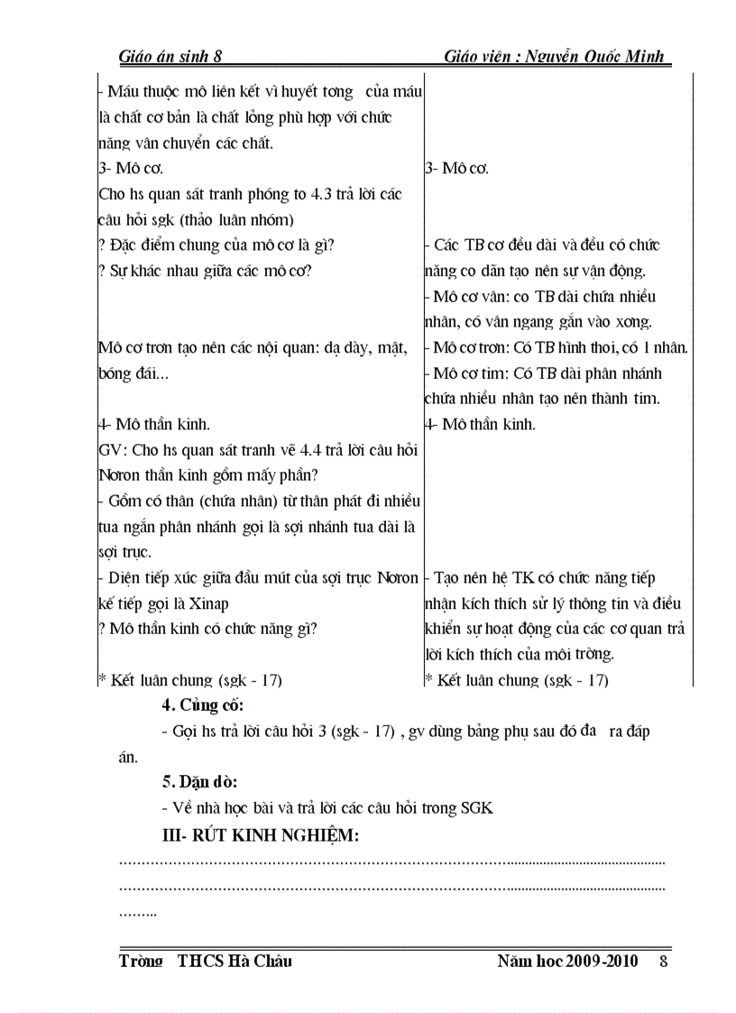 image for page Giao an sinh 8 tron bo da sua theo ppct moi