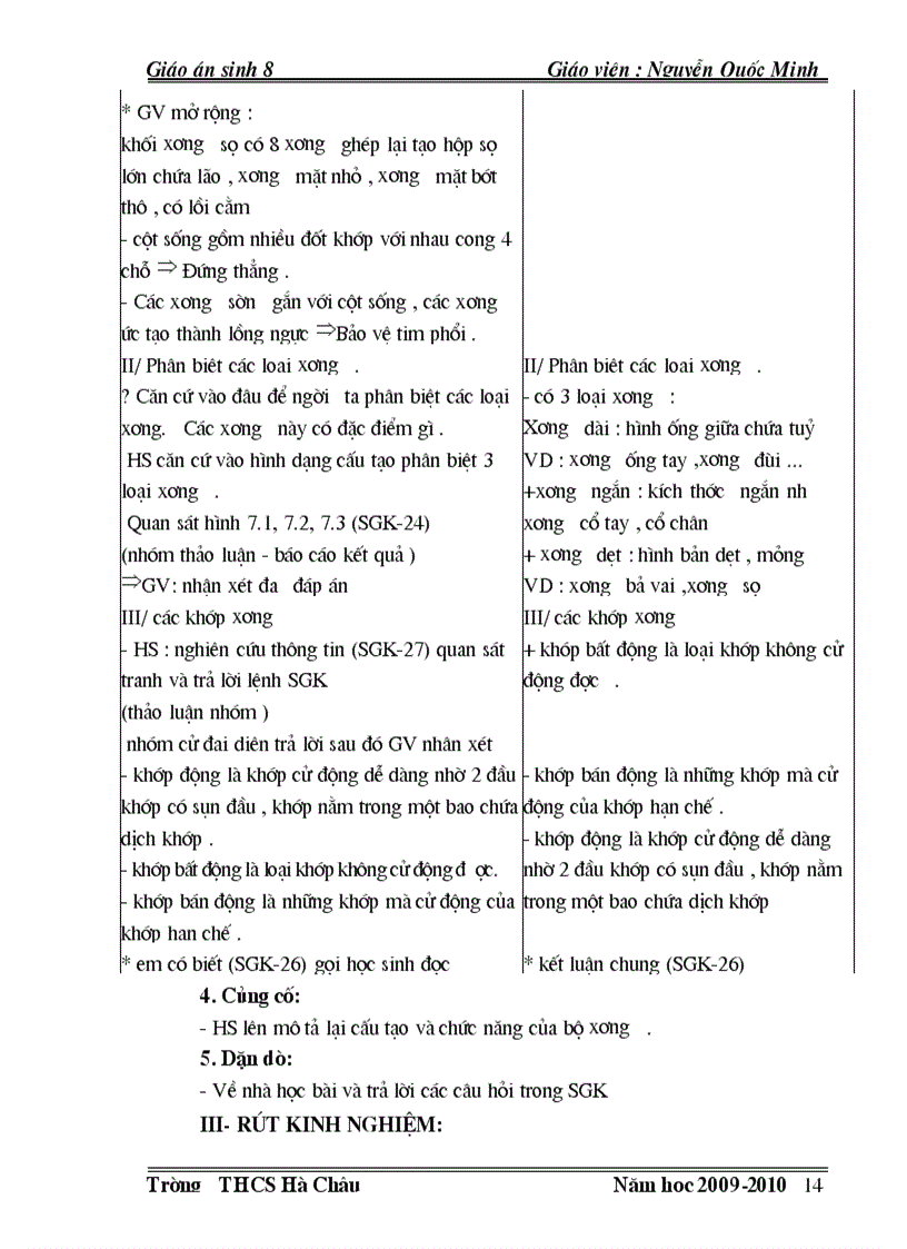 image for page Giao an sinh 8 tron bo da sua theo ppct moi