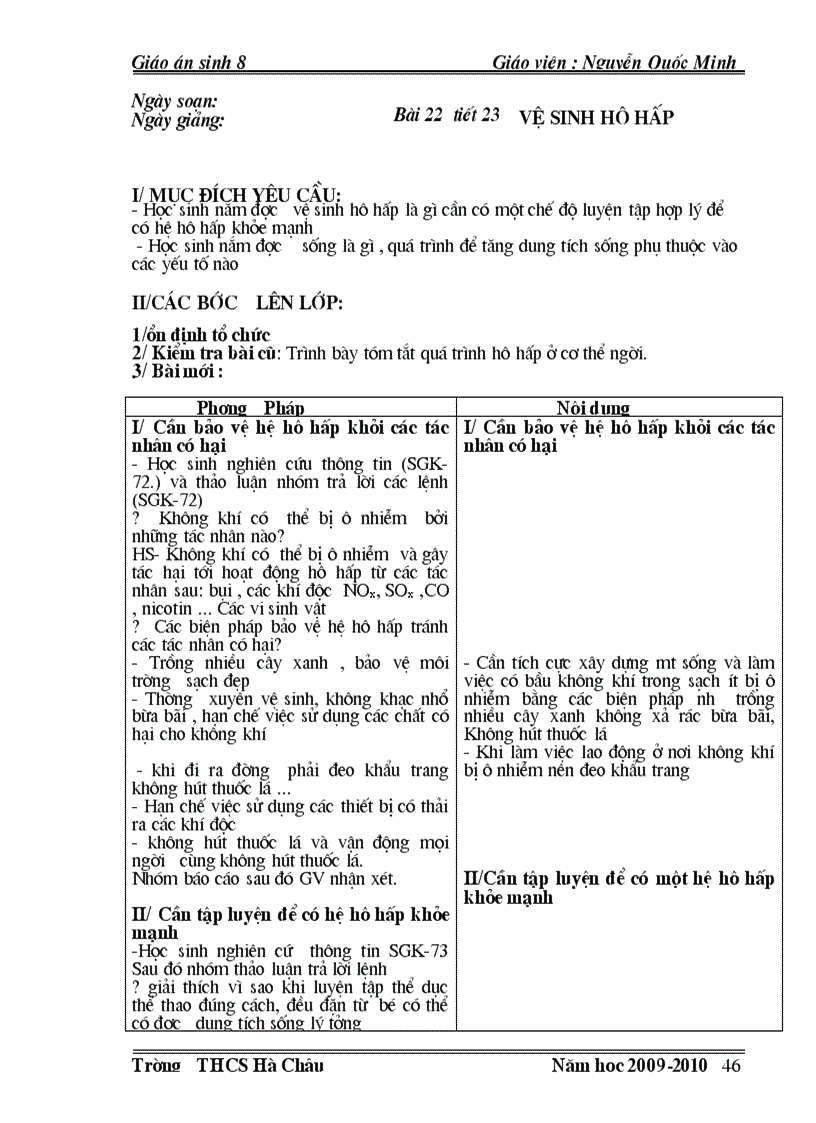 image for page Giao an sinh 8 tron bo da sua theo ppct moi