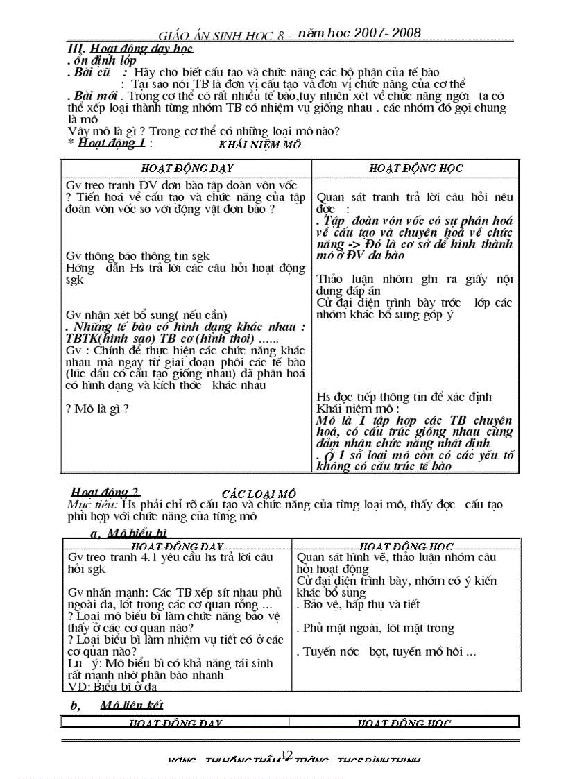 image for page Giao an sinh 8 tron bo theo chuong trinh moi rar