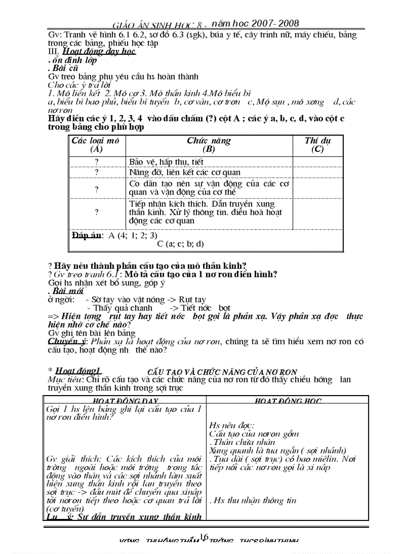 image for page Giao an sinh 8 tron bo theo chuong trinh moi rar