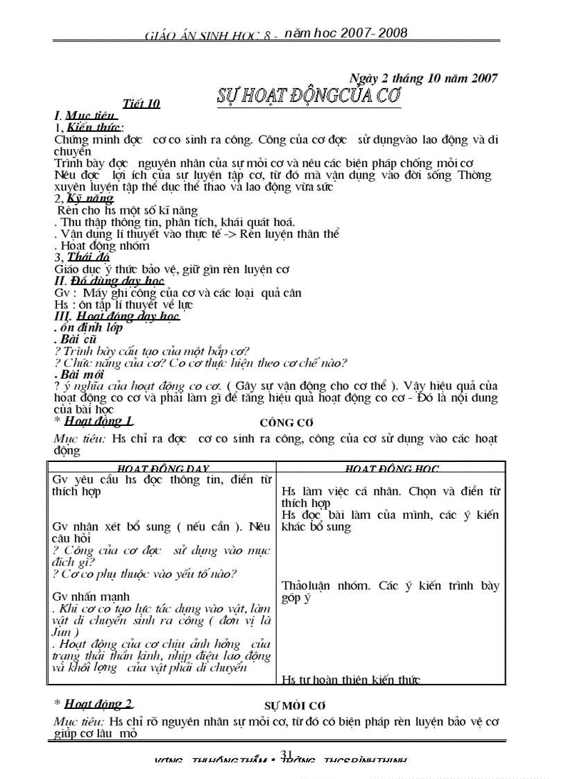 image for page Giao an sinh 8 tron bo theo chuong trinh moi rar