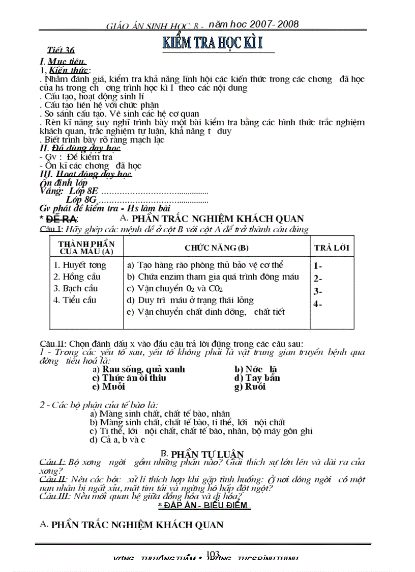 image for page Giao an sinh 8 tron bo theo chuong trinh moi rar