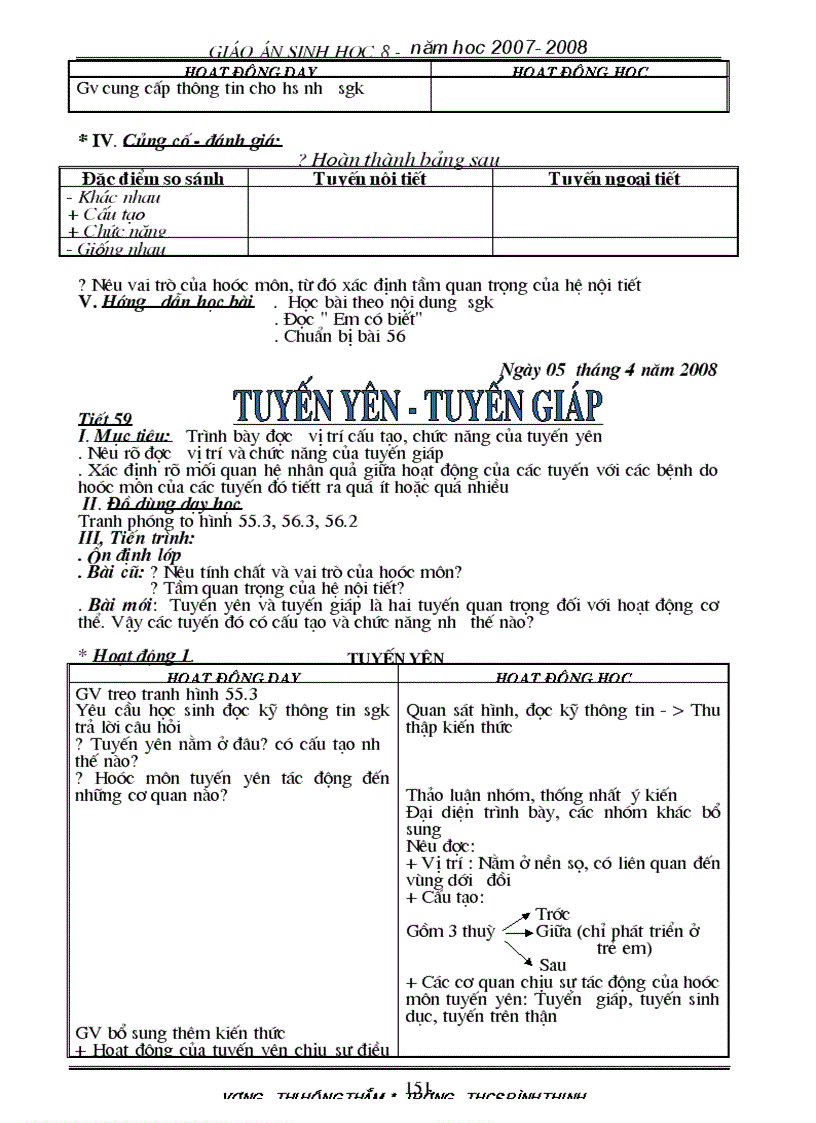 image for page Giao an sinh 8 tron bo theo chuong trinh moi rar