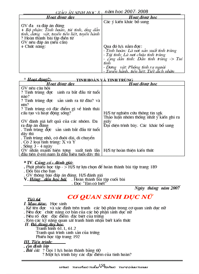 image for page Giao an sinh 8 tron bo theo chuong trinh moi rar