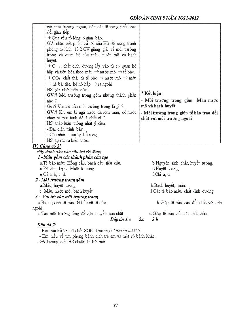 image for page Giáo án sinh 8 trọn bộ