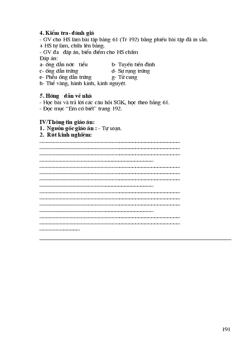 image for page Giao an sinh 8 2 cot 70 tiet