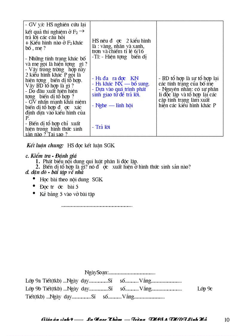 image for page Giao an sinh 9 3 cot