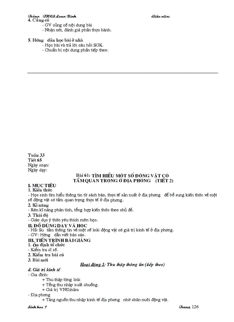 image for page Giao an Sinh hc 7 Co Tich Hop MT