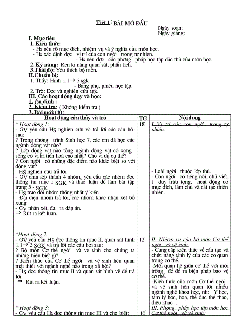 image for page Giao an sinh hoc 8 bach thi men